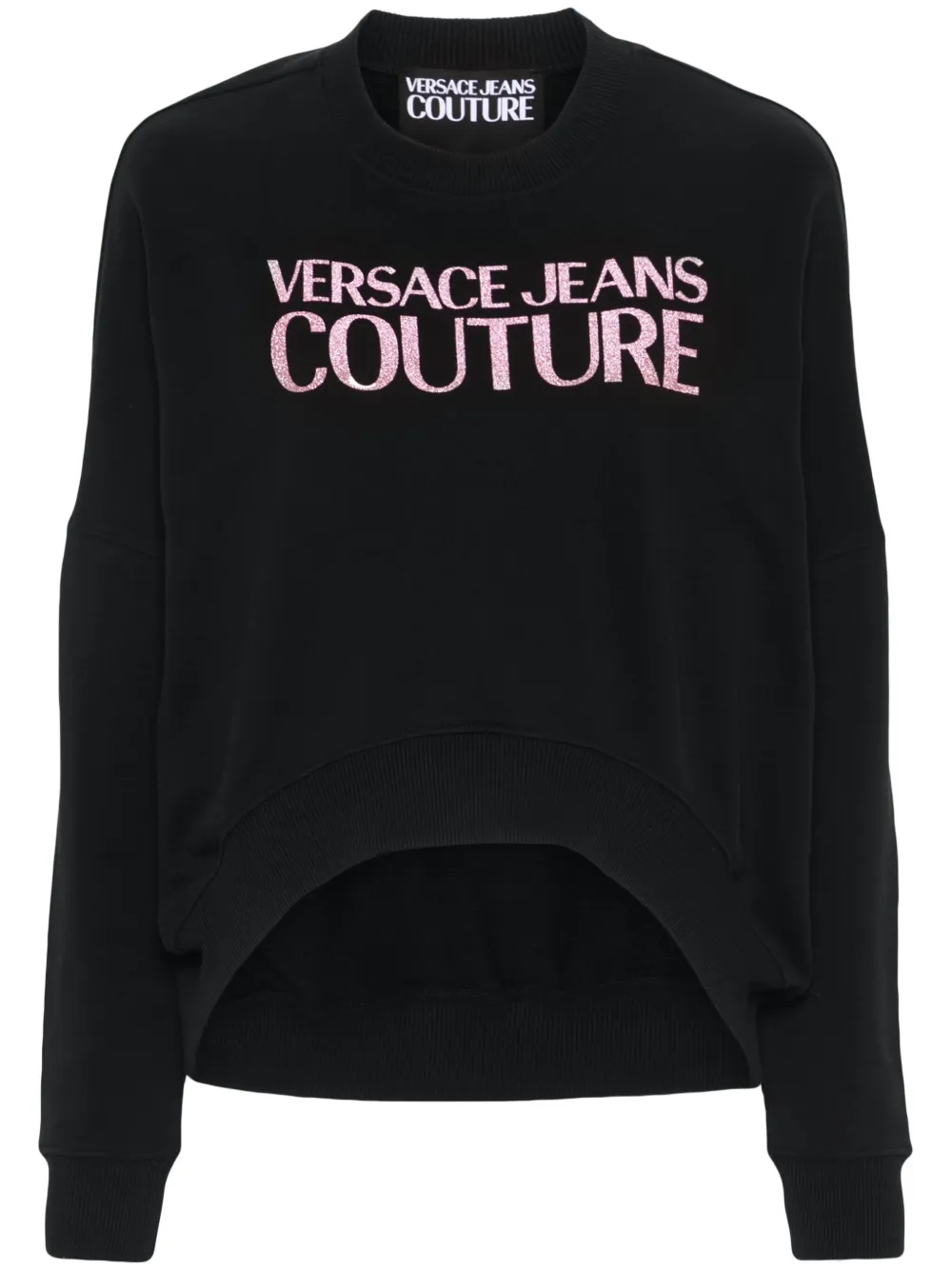 

Толстовка с логотипом Versace Jeans Couture, черный