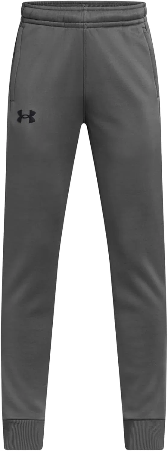 Детские спортивные брюки Under Armour Armour из флиса, (025) Castlerock//Black
