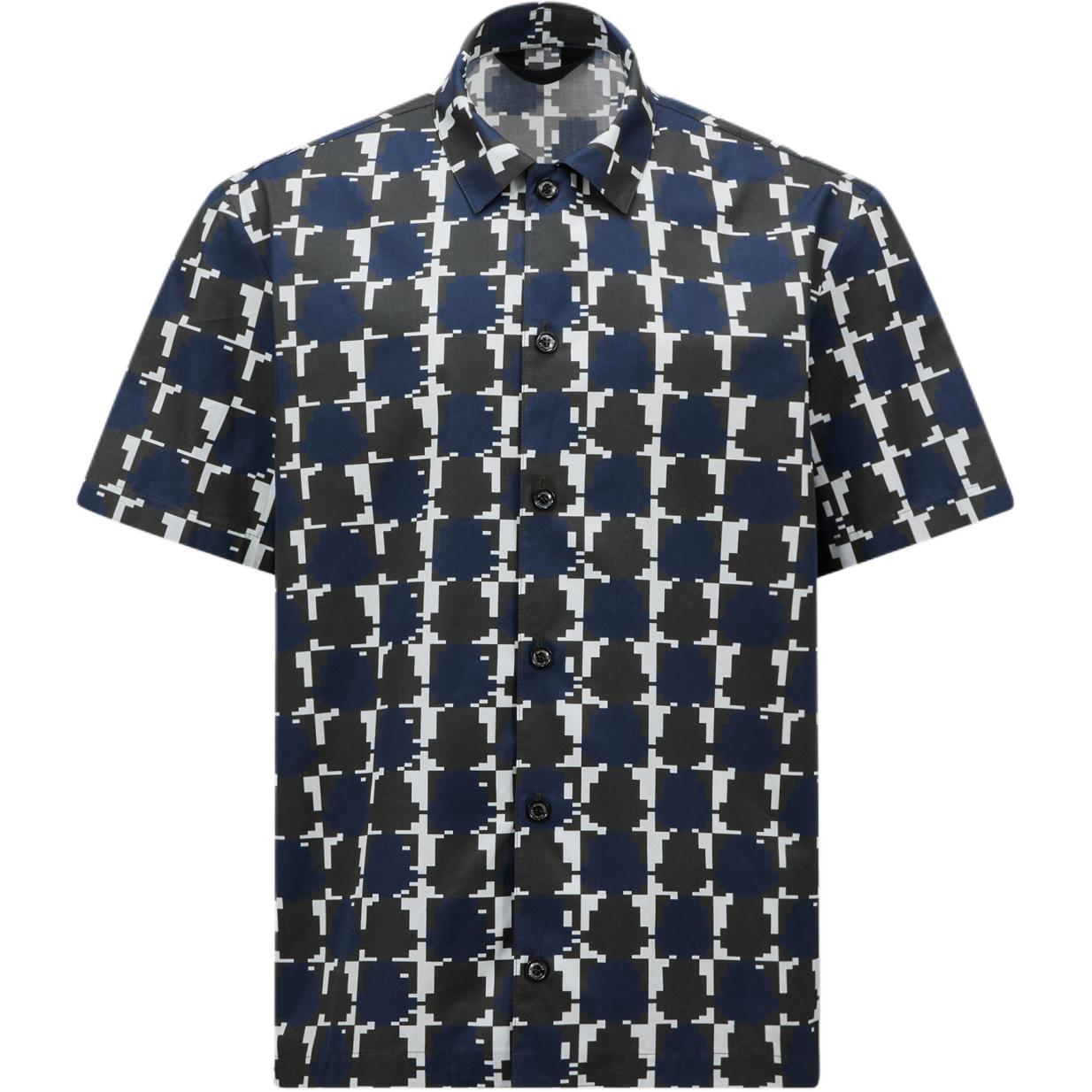 

Футболка с коротким рукавом и принтом по всей поверхности Moncler, Мультиколор