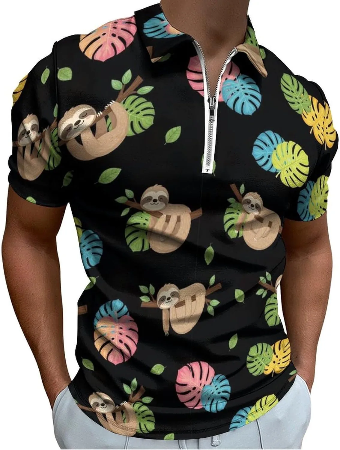 

Мужская поло с V-образным вырезом Slim Fit PPIKTC