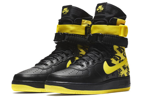 Кроссовки sf air force 1 Nike, черный — фото 3