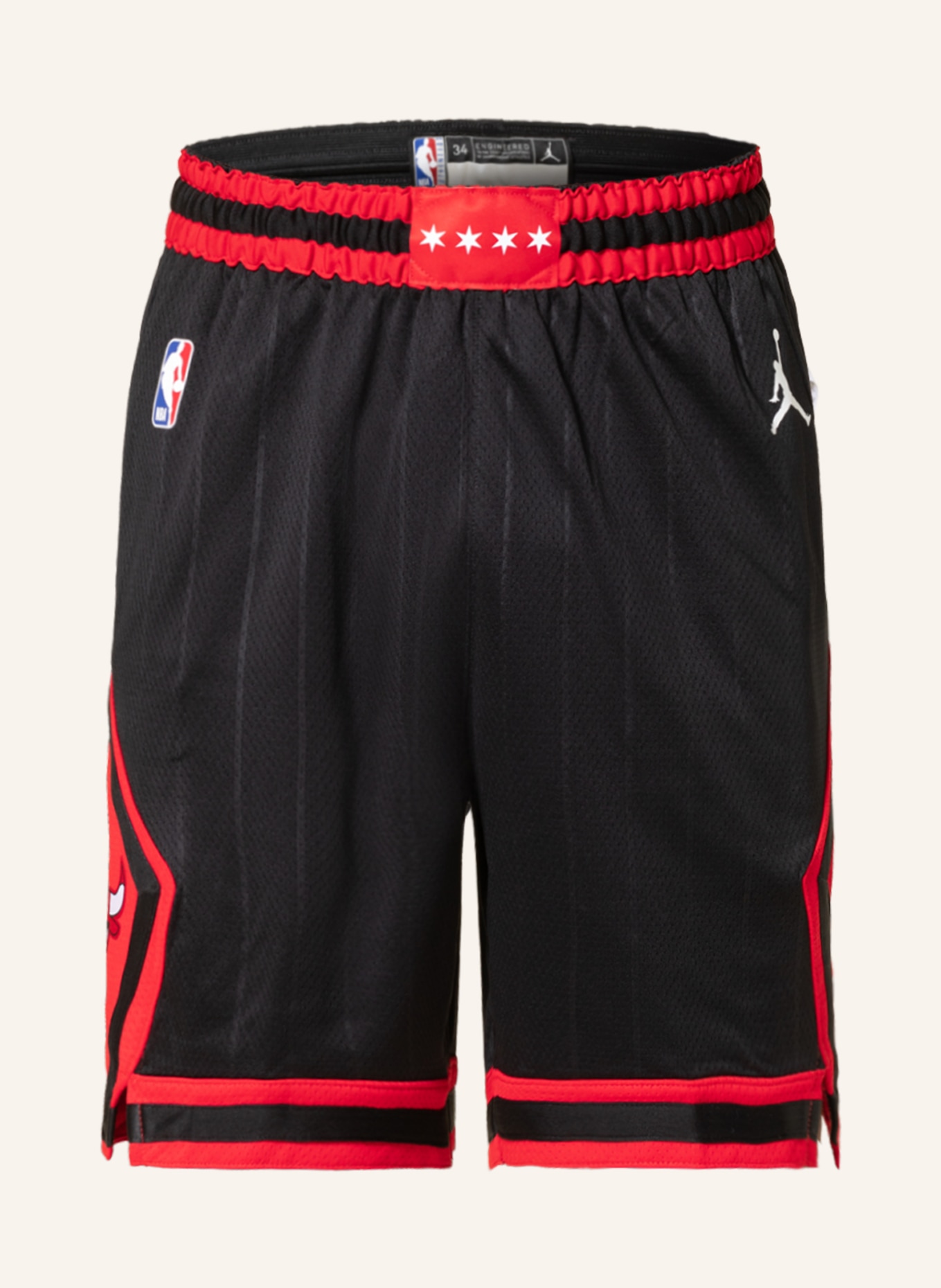 

Баскетбольные шорты chicago bulls Nike, цвет SCHWARZ/ROT