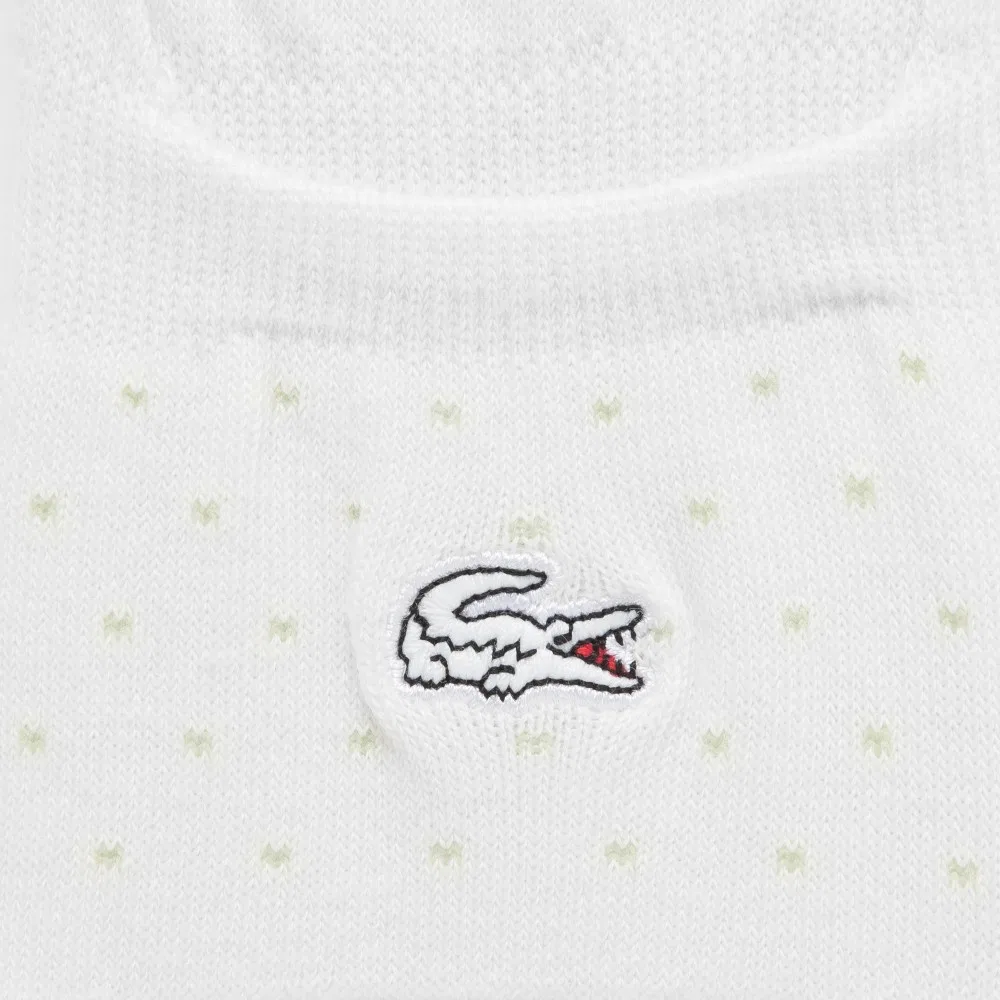 Женские укороченные носки в горошек от Lacoste — фото 2