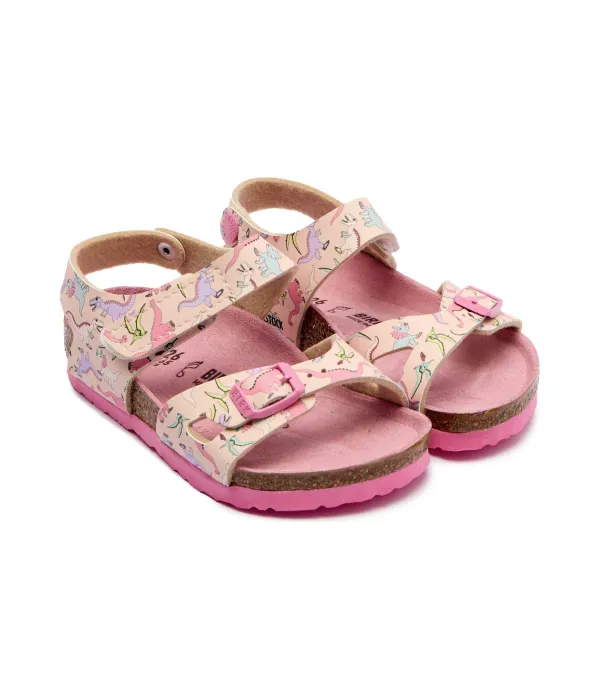 Сандалии «Динозавры» от Best Friends Regular fit Birkenstock, розовый — фото 3