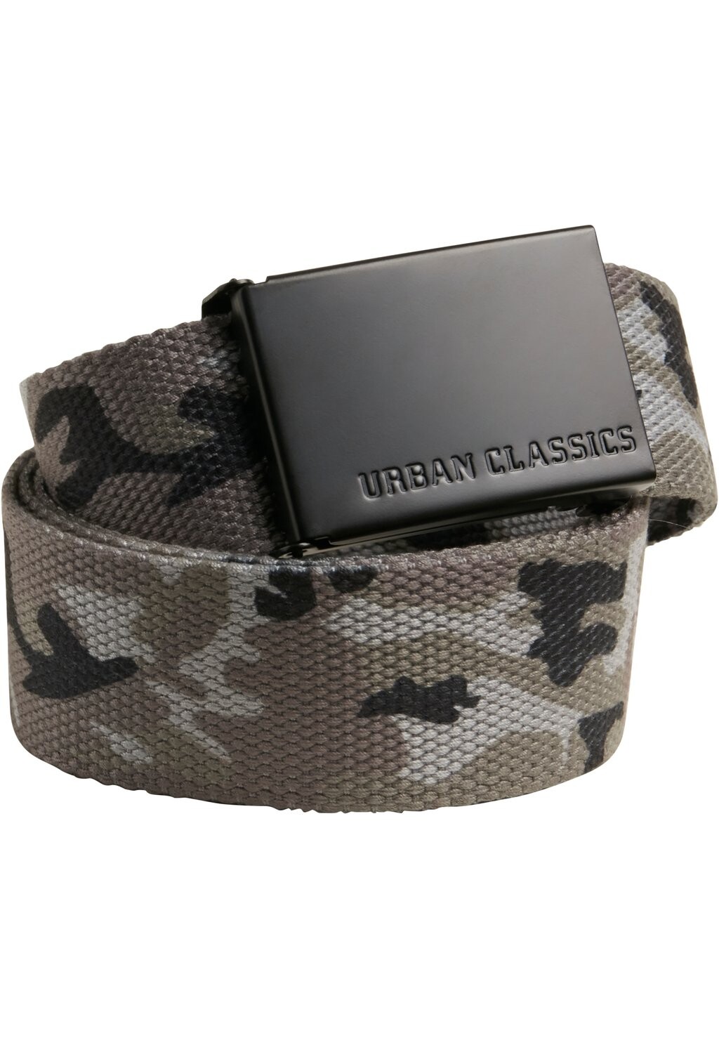 

Ремень SINGLE Urban Classics, цвет grey camo/black