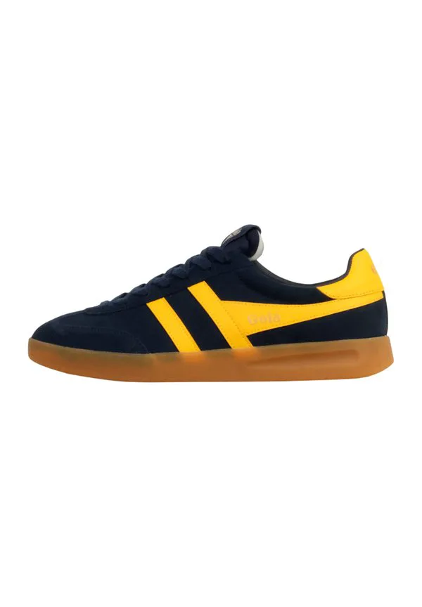 Кроссовки basket cuir cyclone Gola, Marine Soleil Gum