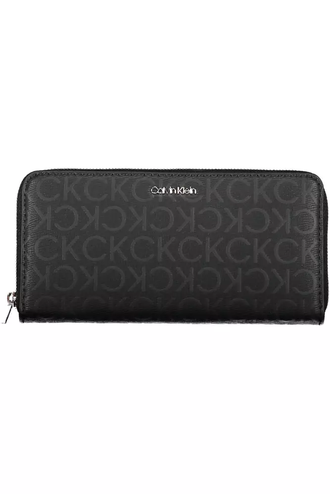 

Черный мужской кошелек из полиэстера Calvin Klein