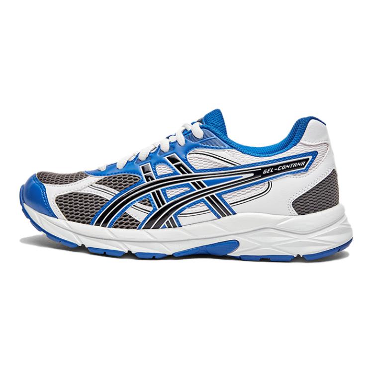 

Дышащие кроссовки с низким верхом и поддержкой отскока для детей ASICS, серый/синий