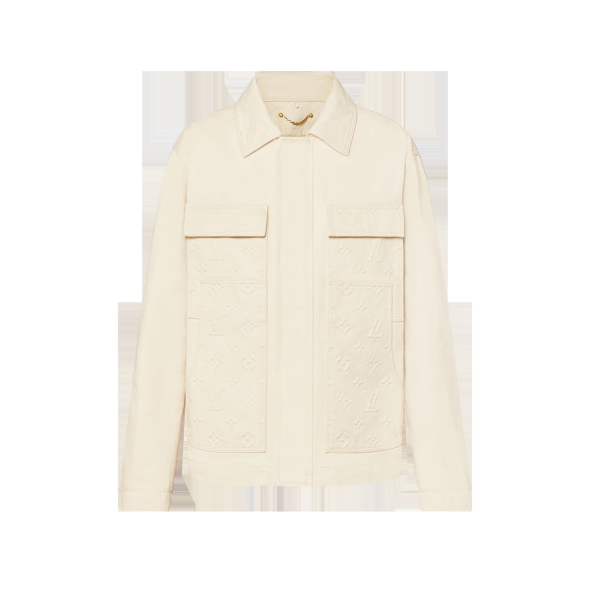 

Джинсовая куртка с монограммой Workwear Louis Vuitton, белый