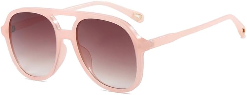 

Солнцезащитные очки UV400 с двойной перемычкой, крупной оправой и градиентным покрытием, подходят для женщин и мужчин, для бега и занятий спортом на открытом воздухе UYPTK, C9-jelly Pink