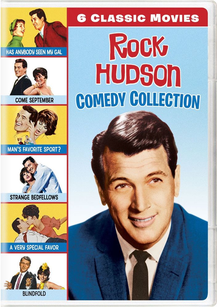 

Диск DVD Rock Hudson Comedy Collection