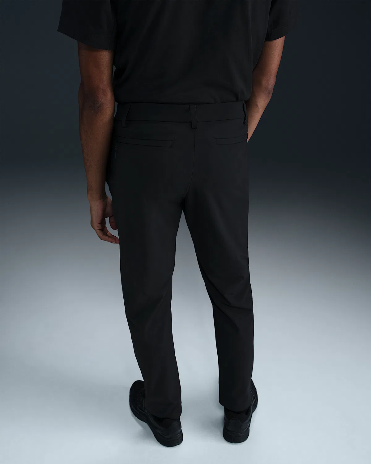 Мужские брюки чинос Dri-FIT Regular Nike 24.7 PerfectStretch, Black/Black/Dark Smoke Grey — фото 3