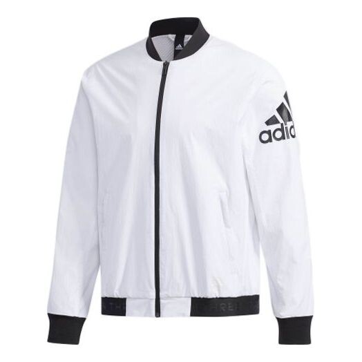 

Куртка adidas Logo Printing aviator Jacket White, белый