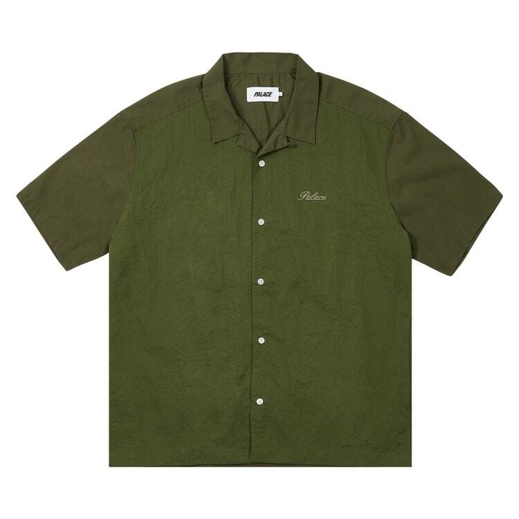 

Рубашка Palace Double Faced Shirt, цвет The Deep Green
