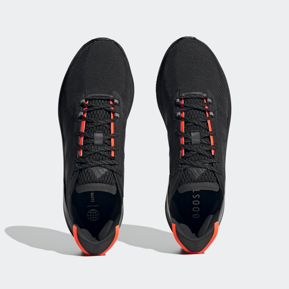 Кроссовки Adidas Avryn для взрослых, унисекс, черный/красный — фото 4