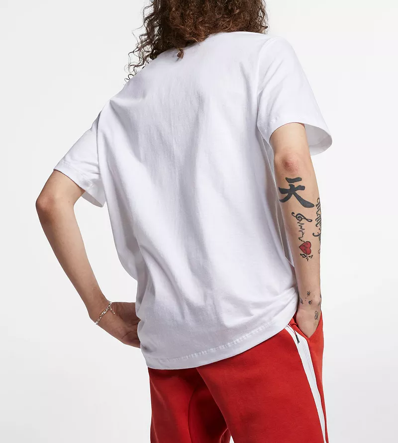 Мужская футболка Nike Sportswear Club, белый — фото 3