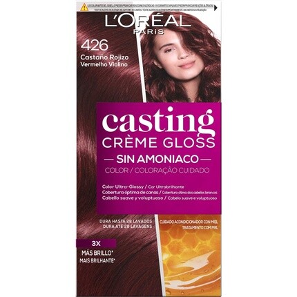 

Краска для волос L'óreal Casting Creme Gloss 600г 426 бордовый L'Oréal