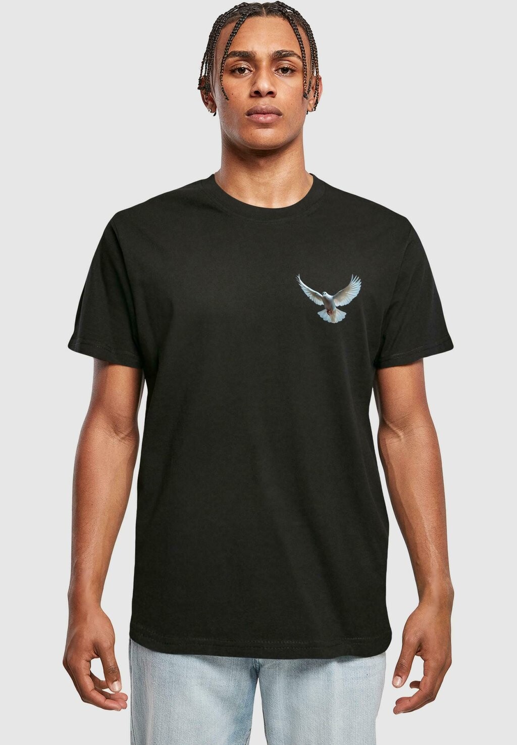 

Футболка с принтом CIELO Mister Tee, черный