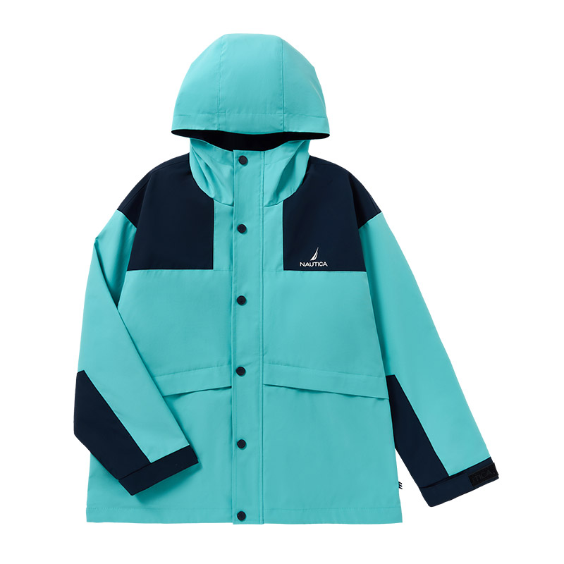 

Детское пальто с тройной защитой NAUTICA, светло-зеленый/синий