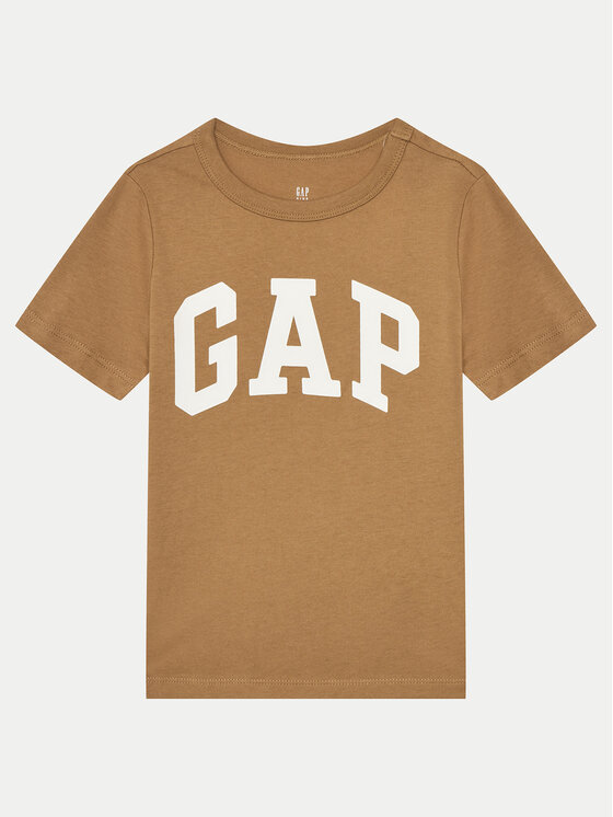 

Футболка стандартного кроя Gap, бежевый