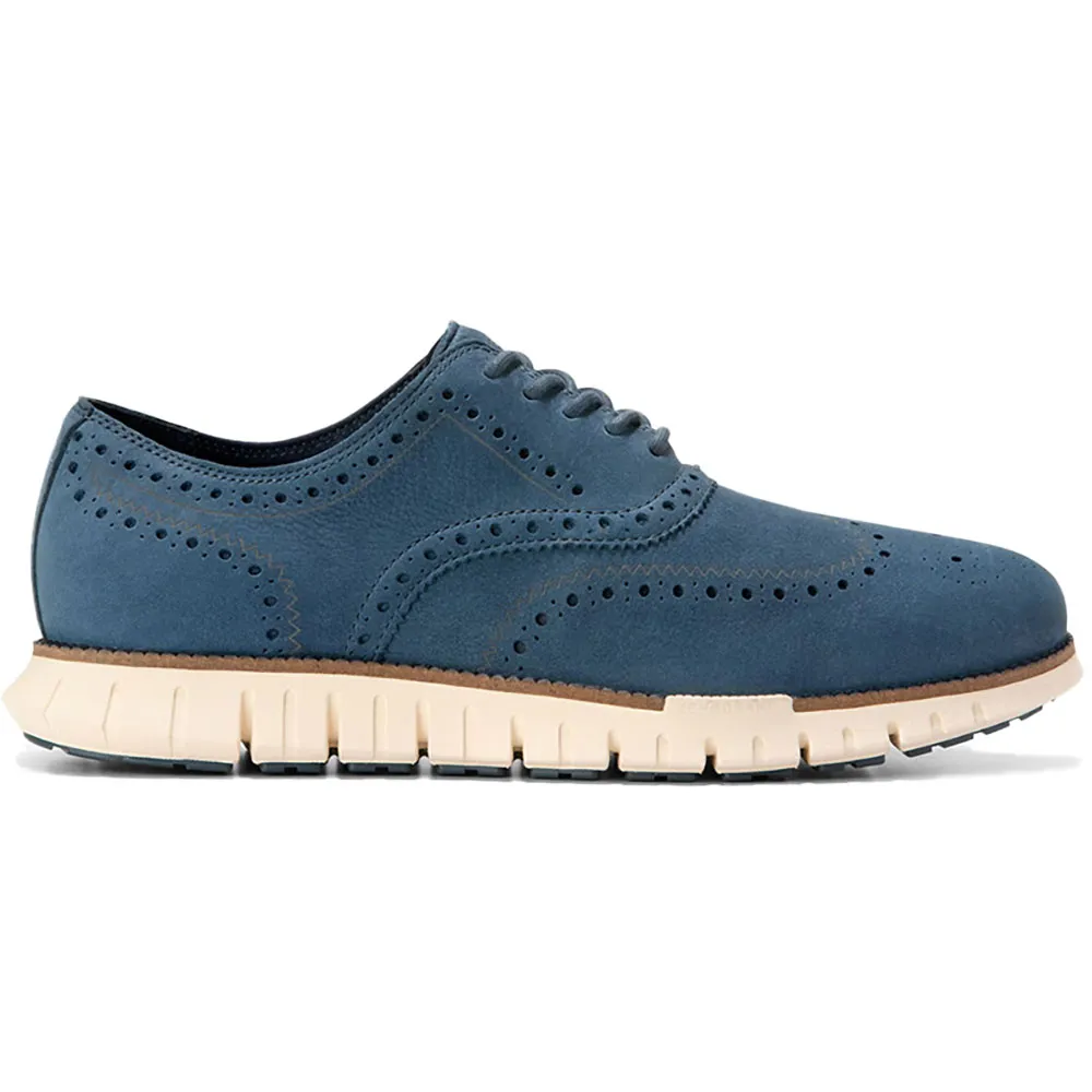 

Туфли Cole Haan Zerøgrand Remastered Wingtip, синий