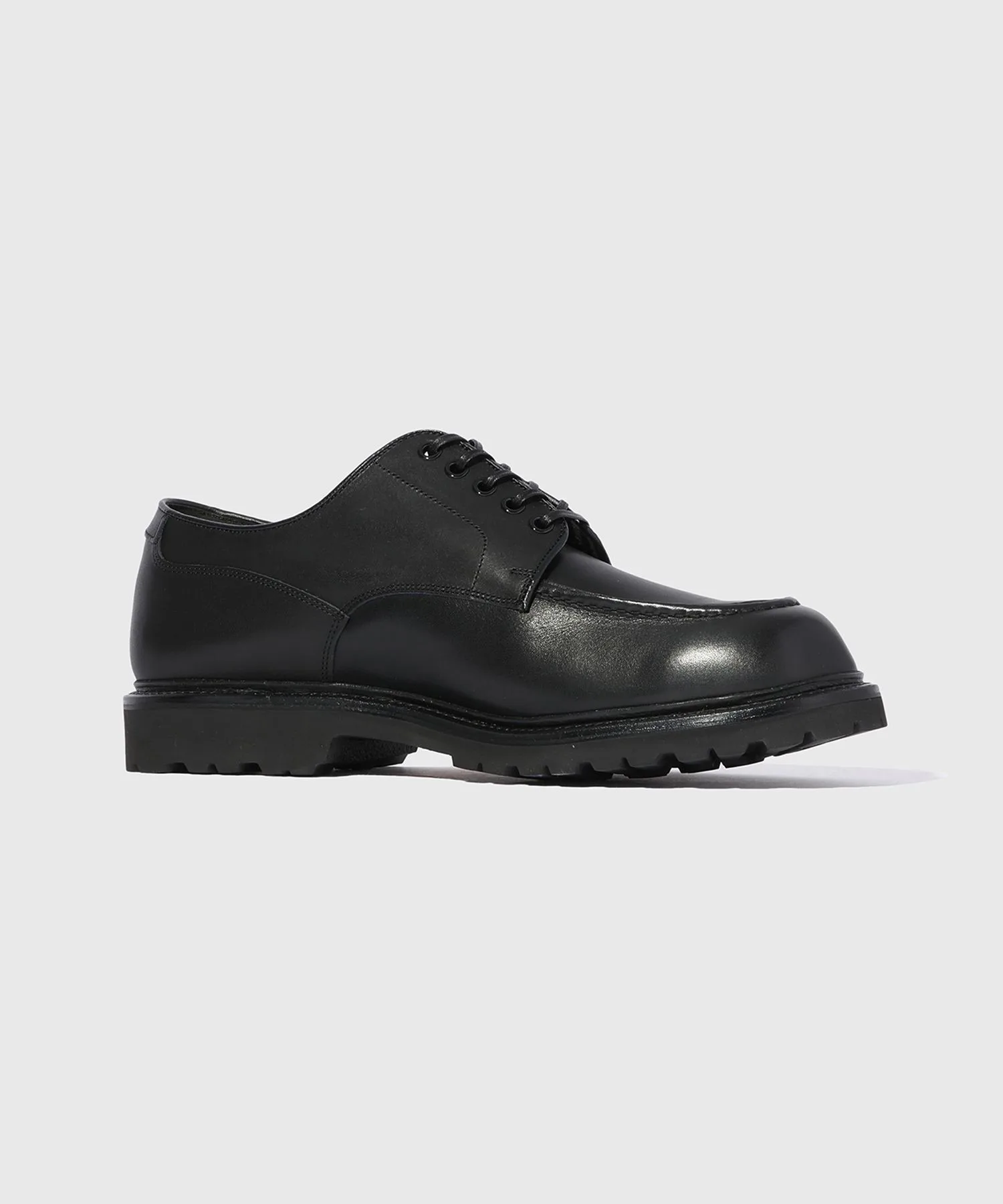 Мужские туфли с защитой от воды U-TIP GORETEX REGAL Shoe & Co. чёрные — фото 4