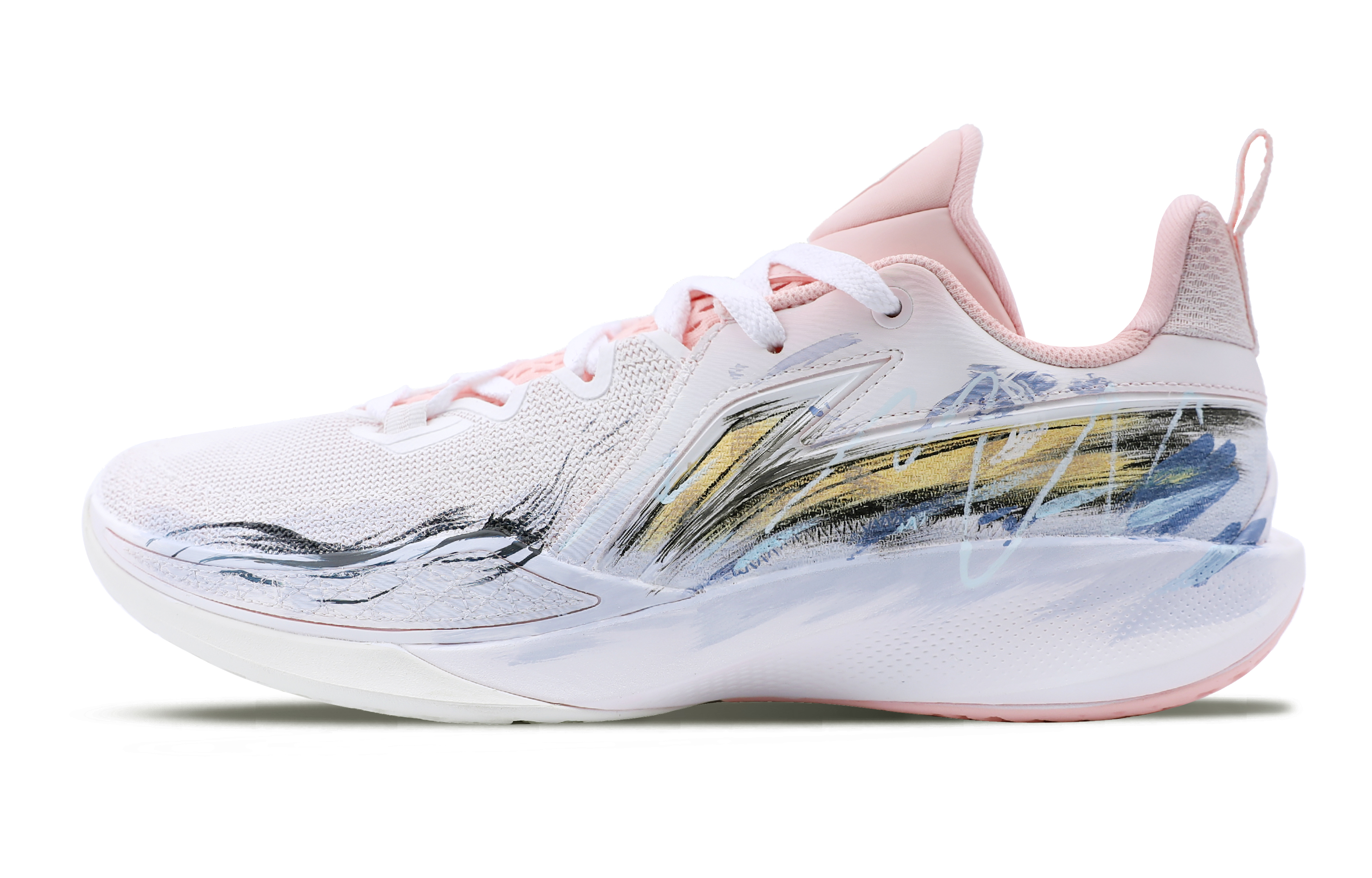 

LINING Баскетбольные кроссовки Speed Ling 2 Rebound And Wear Low Top, мужские, белые