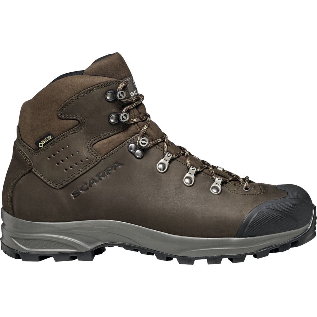 

Туристический ботинок Kailash plus gtx wide Scarpa, цвет dark coffee