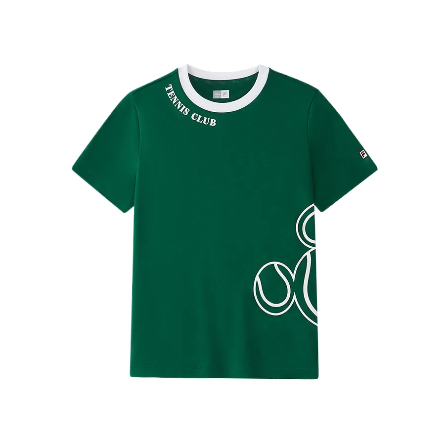 Футболка с круглым вырезом Moderate FILA KIDS, Forest Green