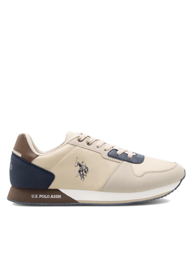 

Кроссовки U.S. Polo Assn., бежевый