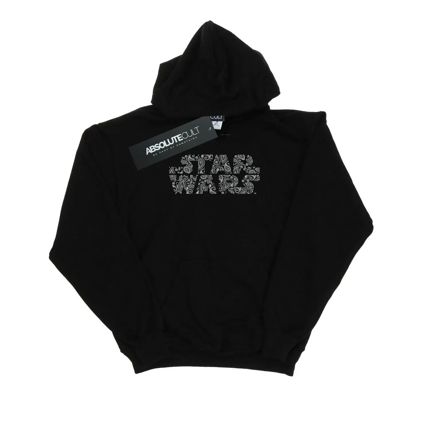 Худи с принтом Paisley Star Wars, черный — фото 2