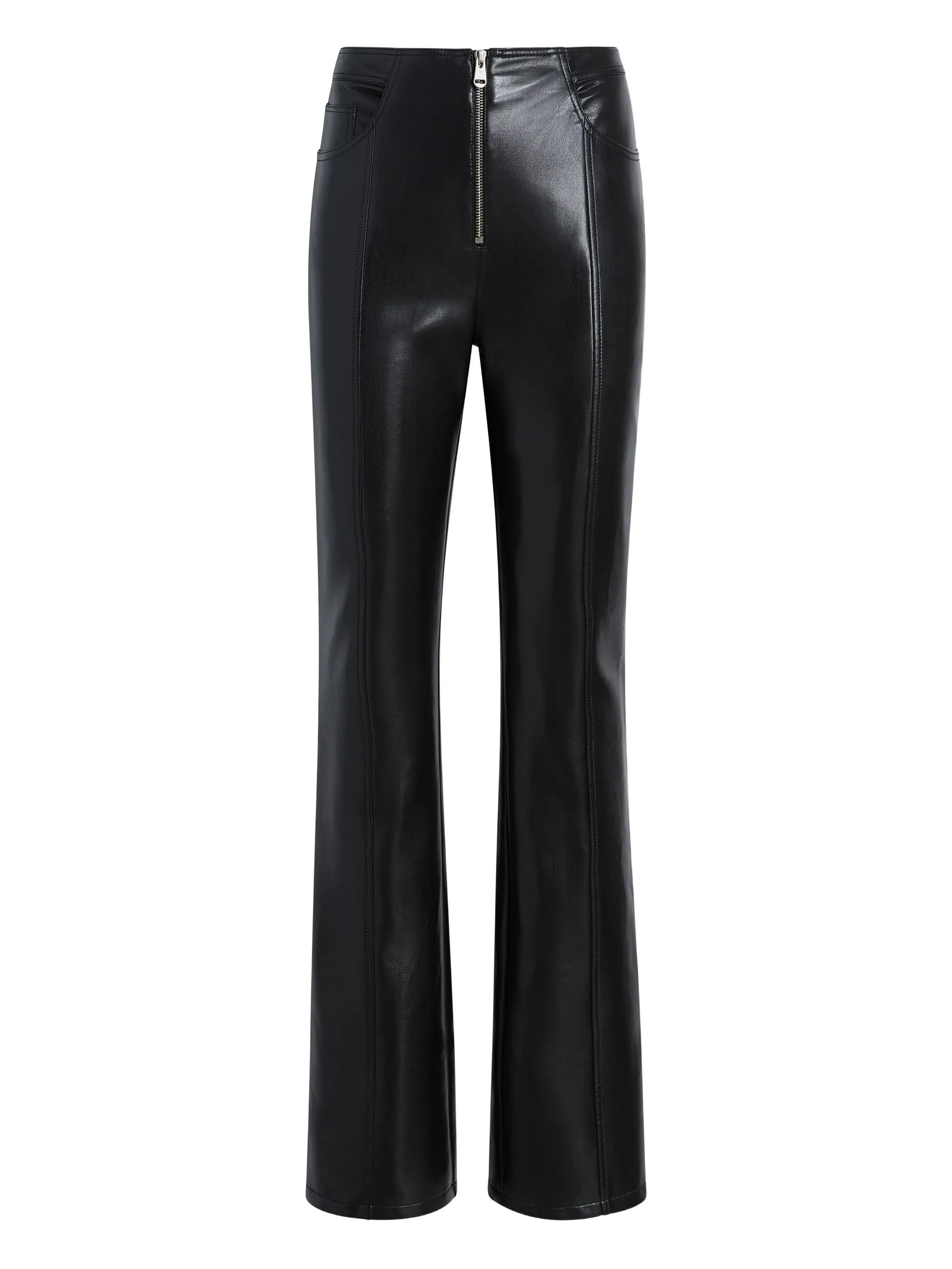 

Брюки Sylvie из искусственной кожи Cinq A Sept, черный