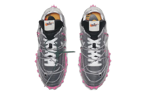 Кроссовки x off white waffle racer Nike, черный — фото 3