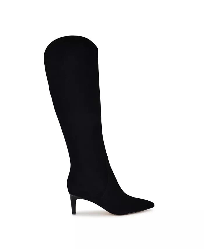 Женские классические ботинки Sirena с острым носком и высоким голенищем Nine West, черный — фото 2