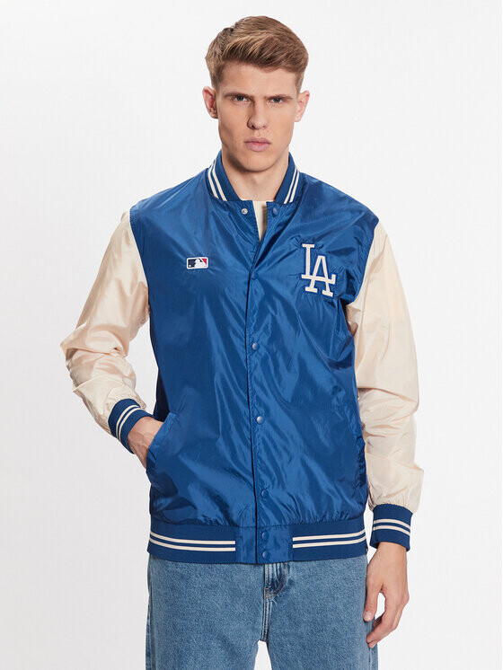 Бомбер стандартного кроя 47 Brand, синий