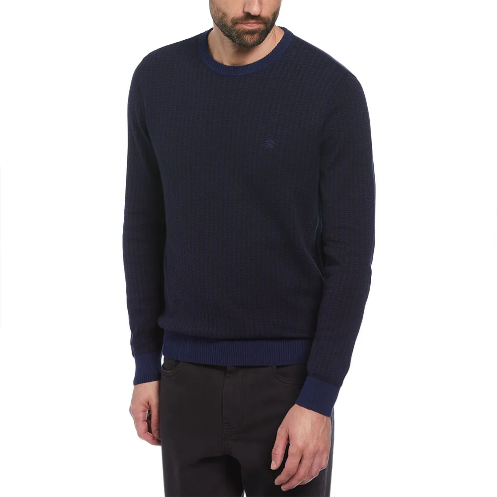 

Свитер Original Penguin Ao Jacquard Tonal, синий