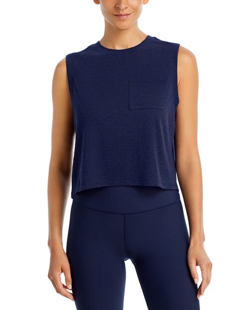 

Майка AQUA Slub Muscle Jersey AQUA, цвет Blue