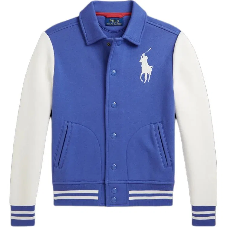 Куртка бейсбольная Big Pony детская Polo Ralph Lauren, Blue