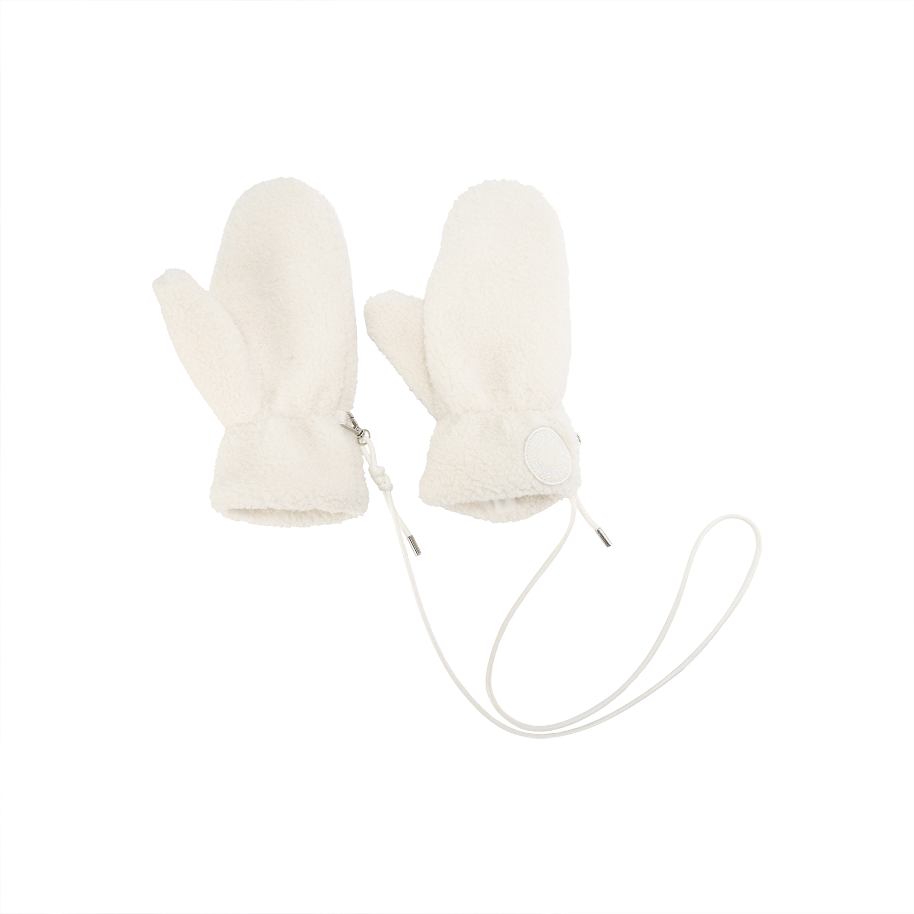 

Перчатки женские из полиэстера ELLE, moon белый