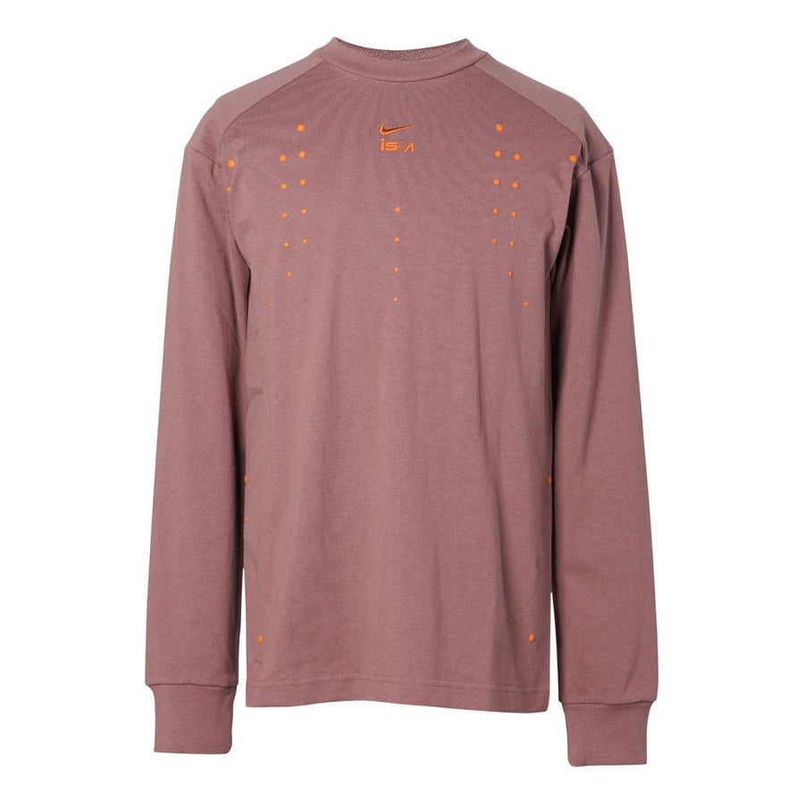 

Футболка Nike ISPA Long Sleeve T-shirt Asia Sizing 'Smokey Mauve', фиолетовый