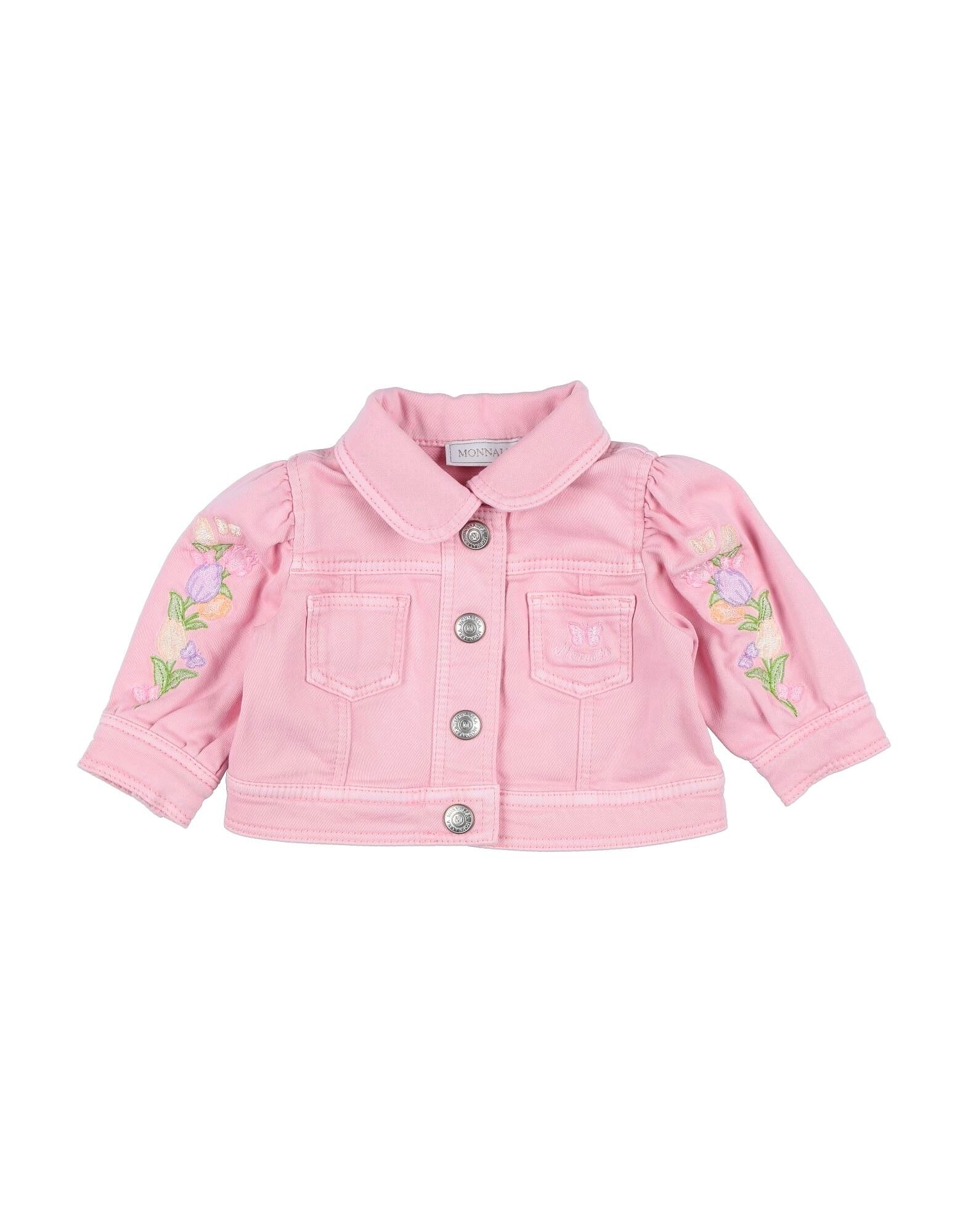 

Джинсовая куртка для ребенка Monnalisa, розовый