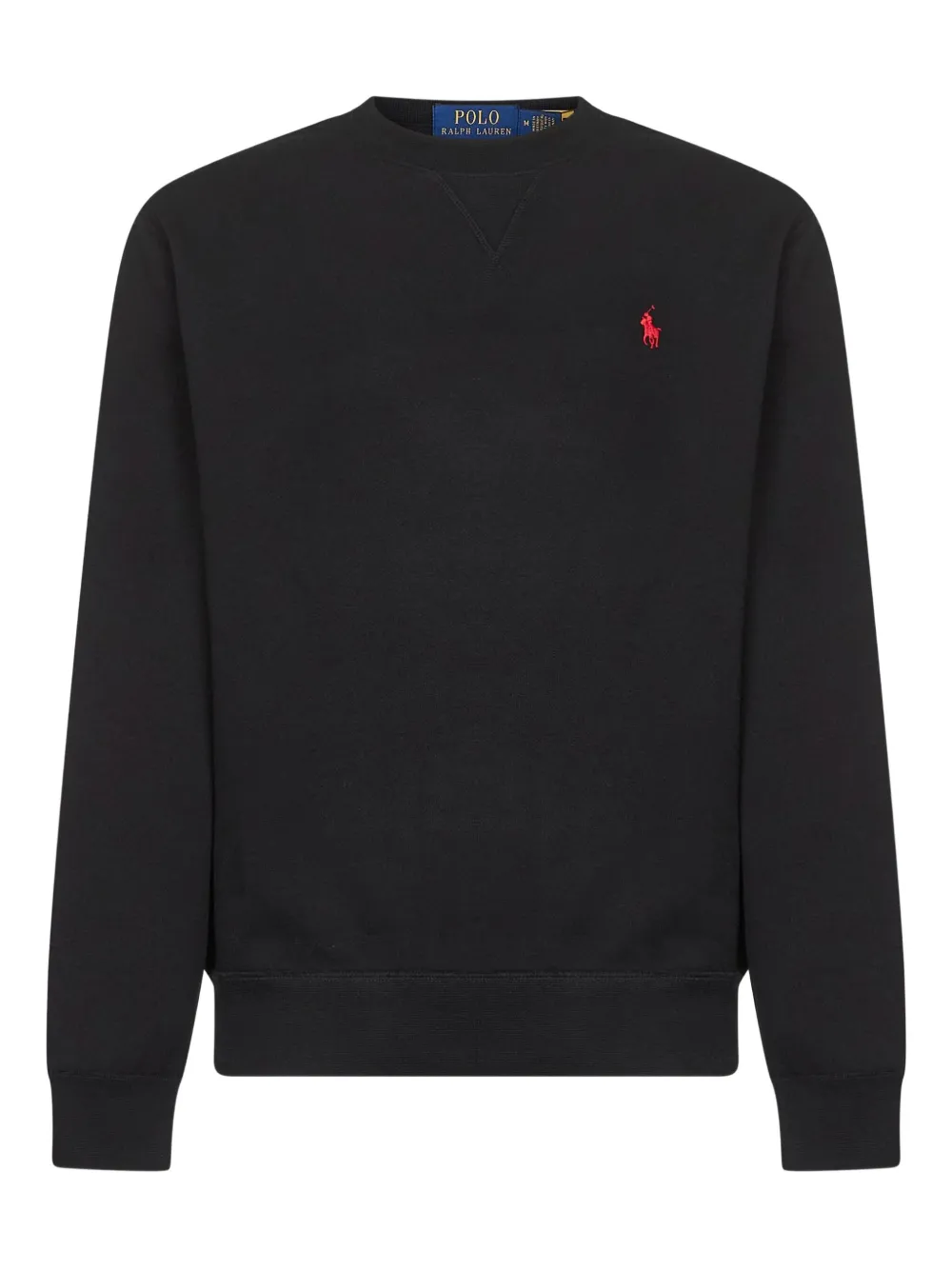 

Ребристый свитер с круглым вырезом POLO RALPH LAUREN, черный
