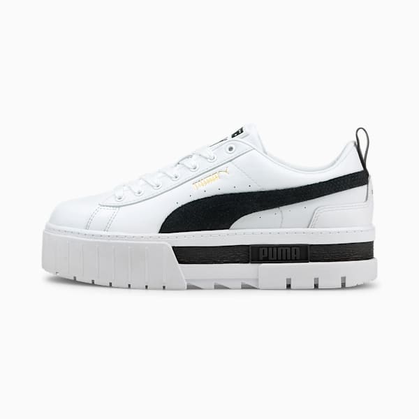 Женские кроссовки Mayze Leather Puma, белый