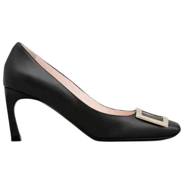 Туфли-лодочки Trompette Vivier с пряжкой Roger Vivier, черные — фото 3