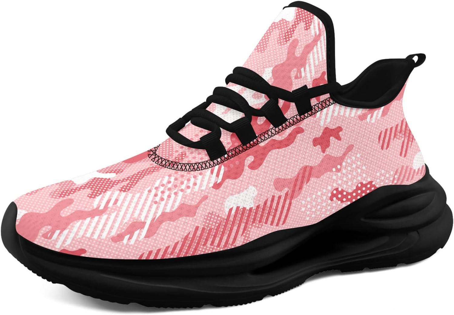 

Кроссовки AWSOLE для женщин, легкие и дышащие, унисекс, с амортизирующей стелькой для комфорта, подходят для спортзала, активного отдыха на улице и повседневной носки, белый/черный/розовый/светло-розовый