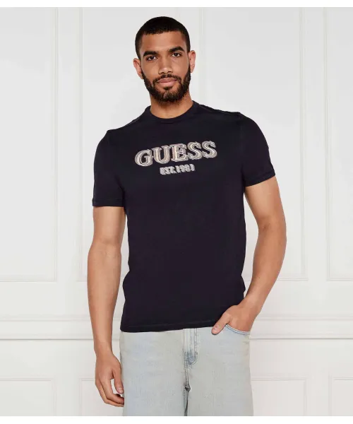 

Футболка Slim fit Guess Jeans, синий