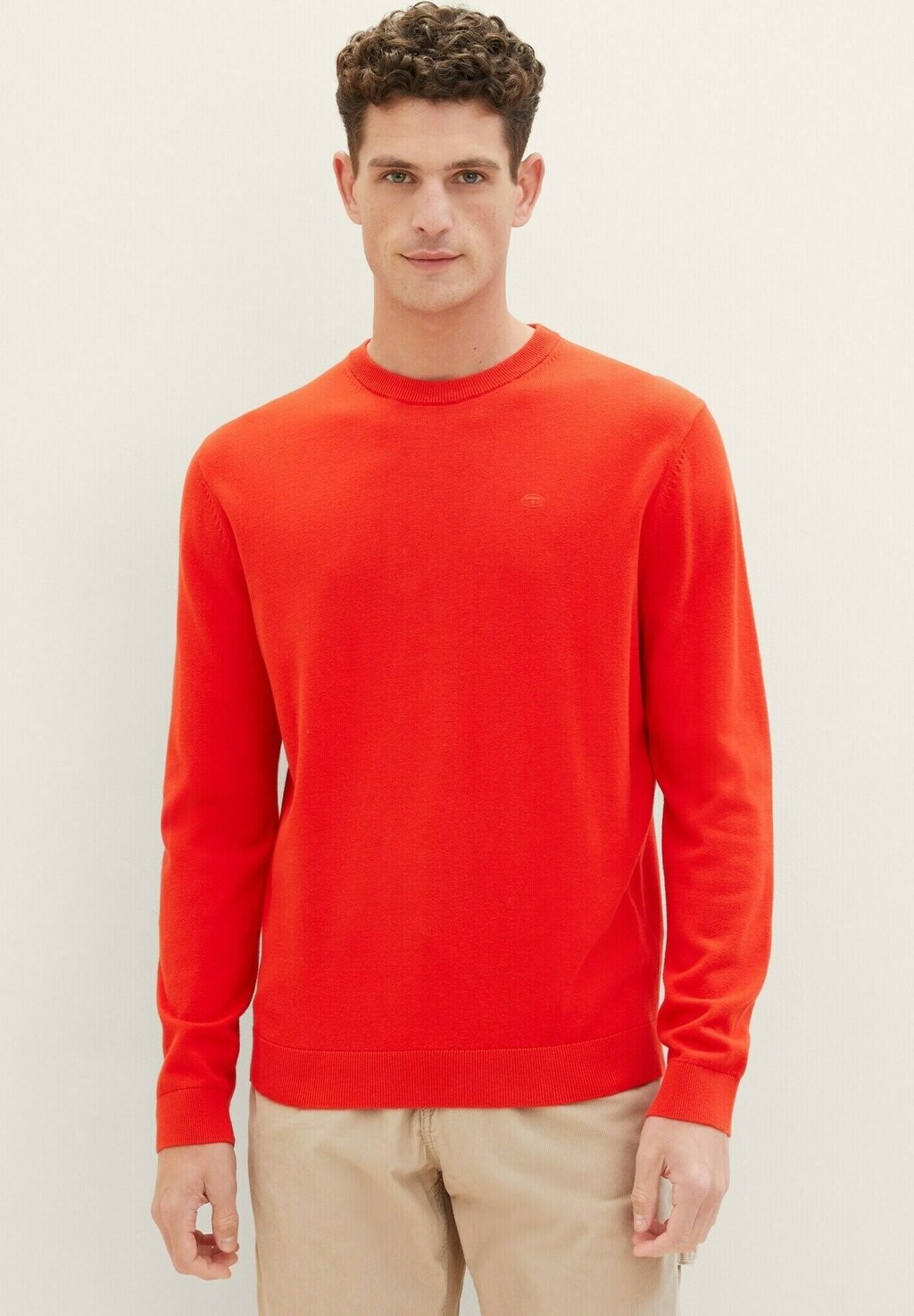 

Вязаный свитер TOM TAILOR, цвет basic red
