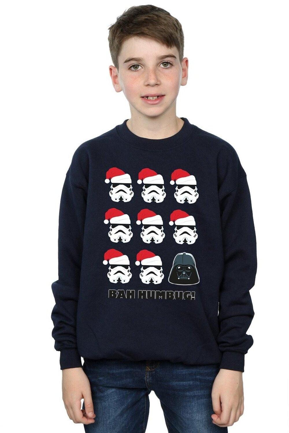 

Рождественский свитер Humbug Star Wars, темно-синий