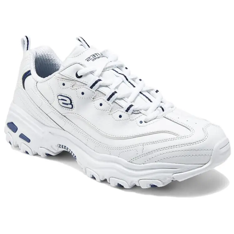 Кроссовки Skechers D"Lites 1.0 Chunky Sneakers Men Low-top White, белый — фото 2