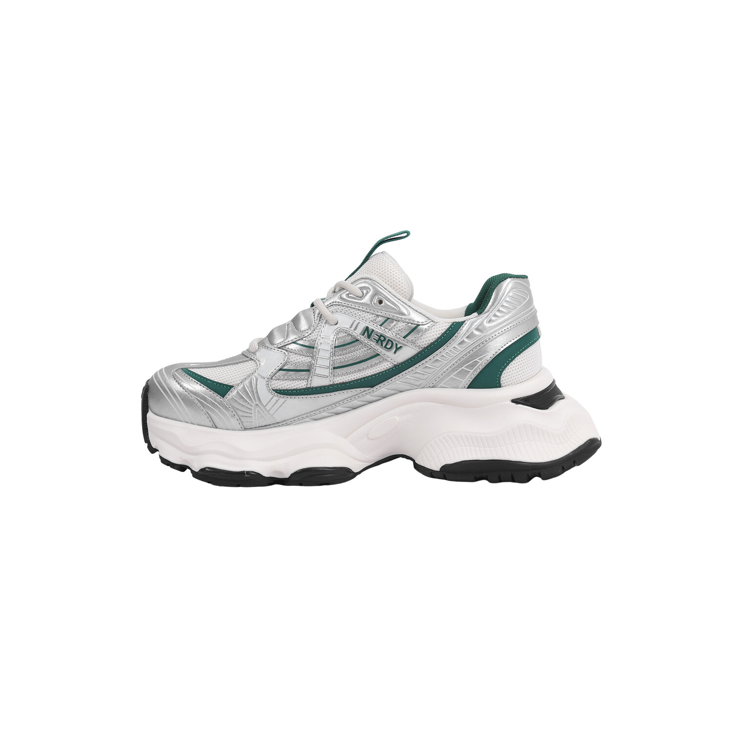 

Кроссовки NERDY Chunky Sneakers Women's Low-top Green, зеленый